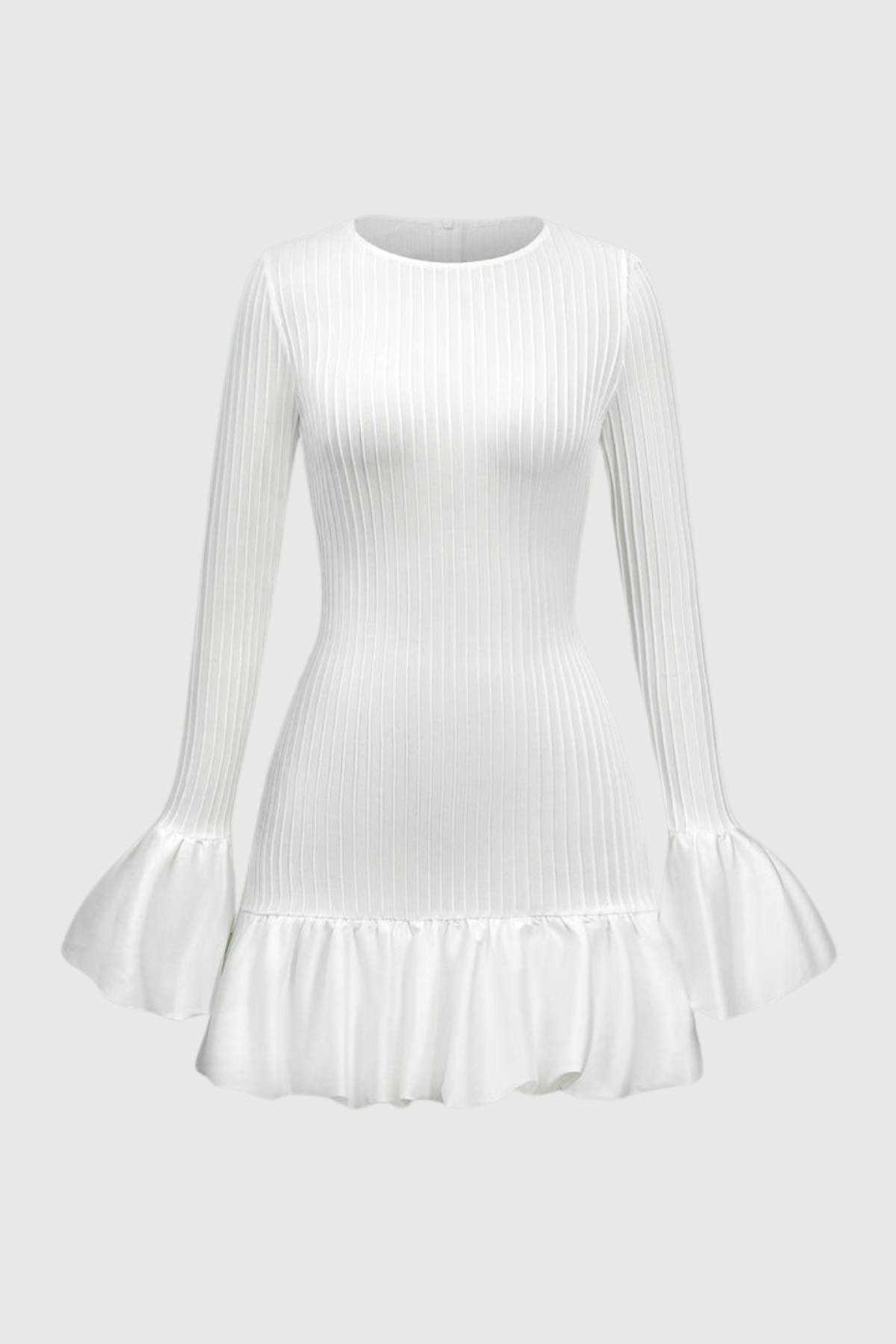 Barala Puff Knit Mini Dress