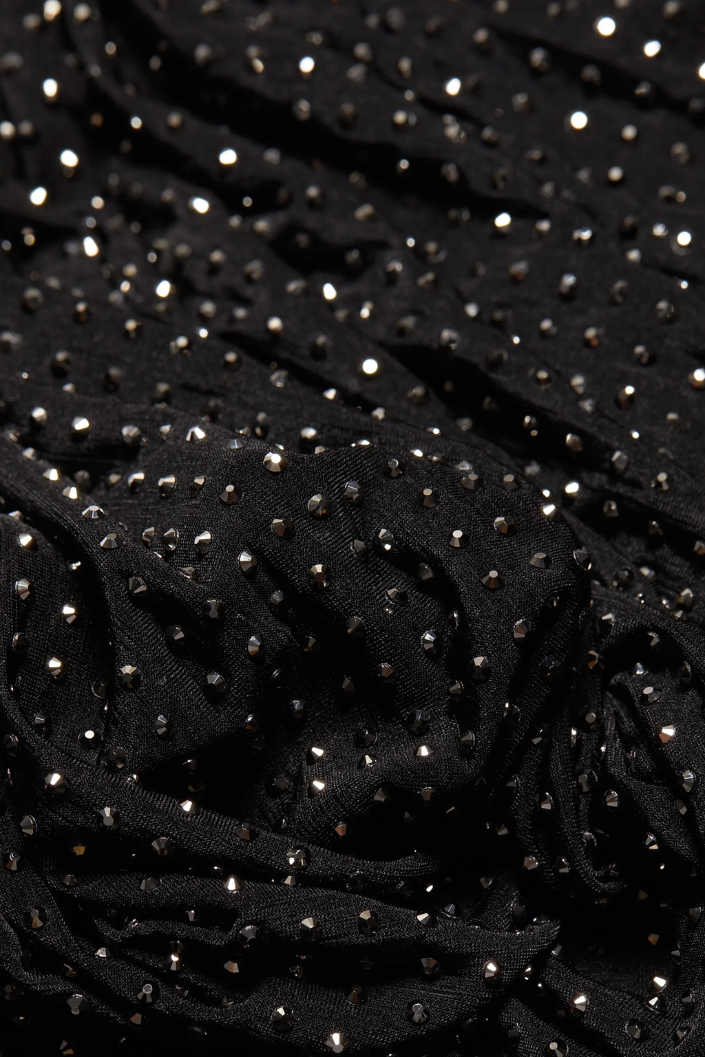 Callaha Crystal Embellished Ruched Mini Dress