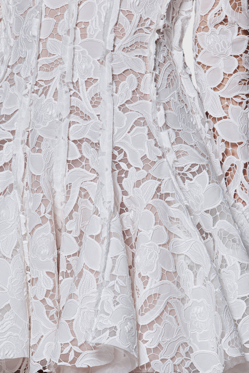 Dujam Long Sleeve Floral Mini Dress