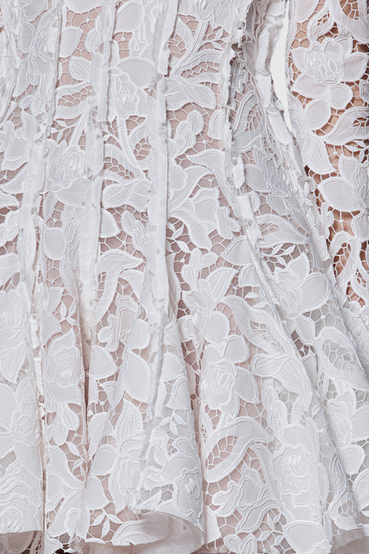 Dujam Long Sleeve Floral Mini Dress