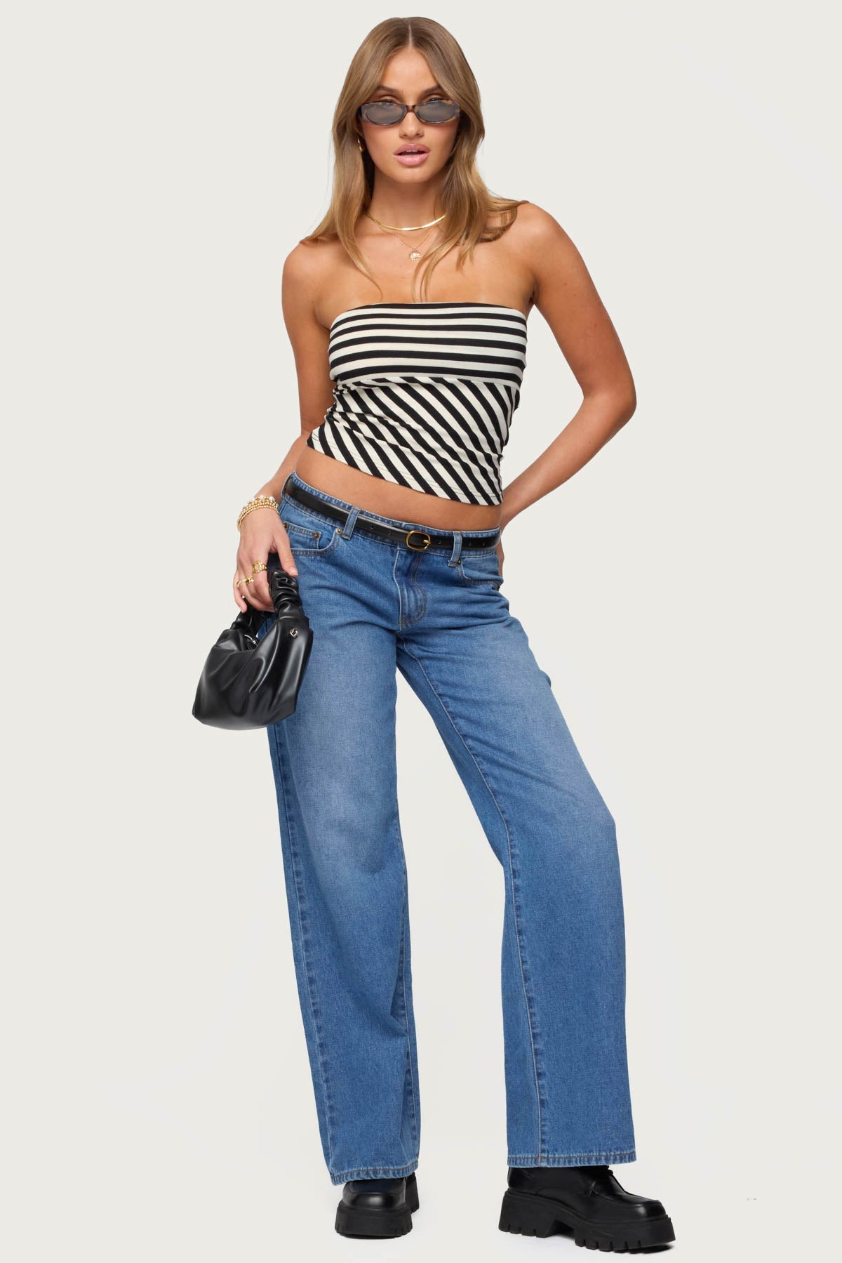 Nikoletta Low Rise Straight Leg Jeans