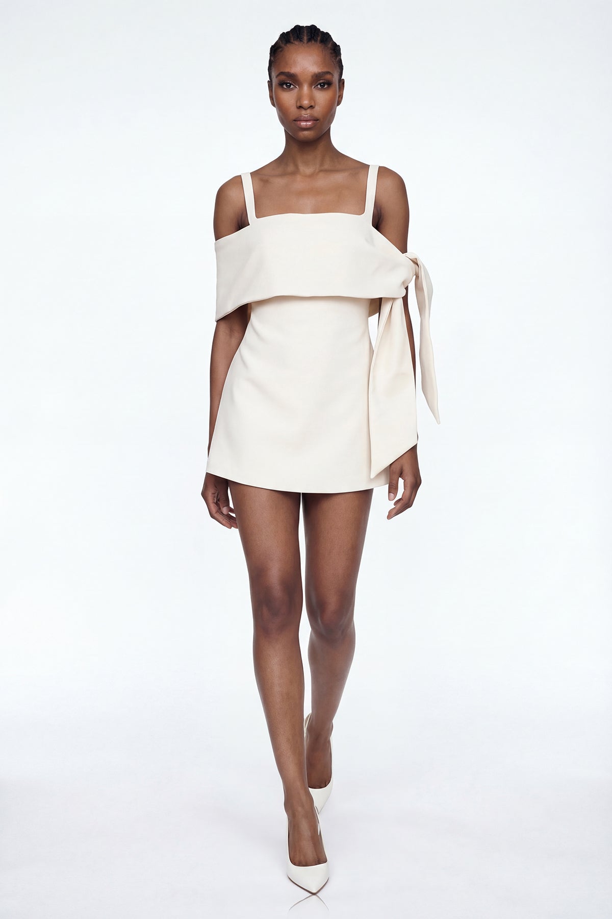 Elisei Asymmetric Mini Dress