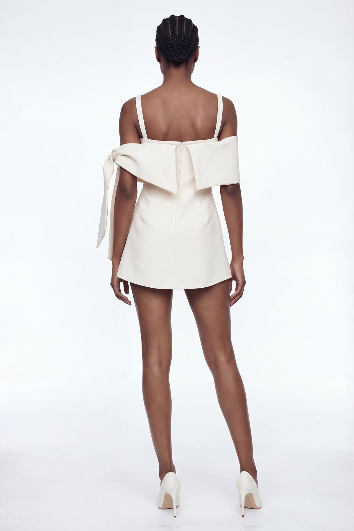 Elisei Asymmetric Mini Dress