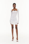 Fahriye Lace Bodycon Mini Dress