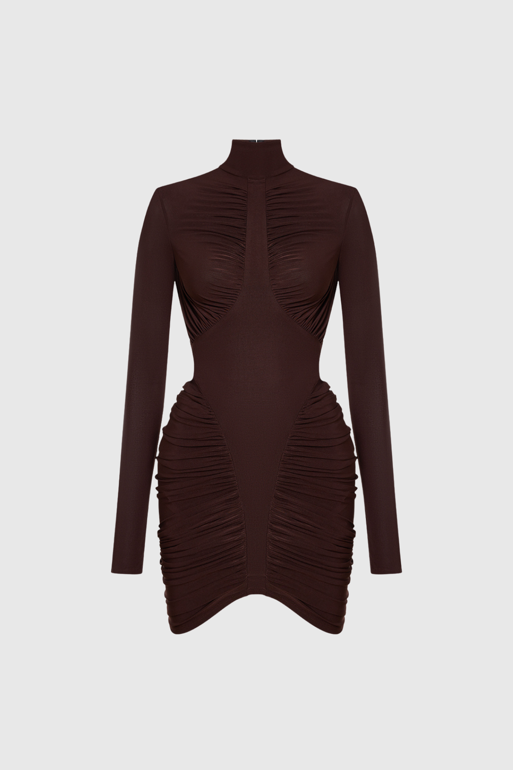 Fajr Backless Ruch Mini Dress