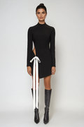Faolan Bow Cutout Mini Dress