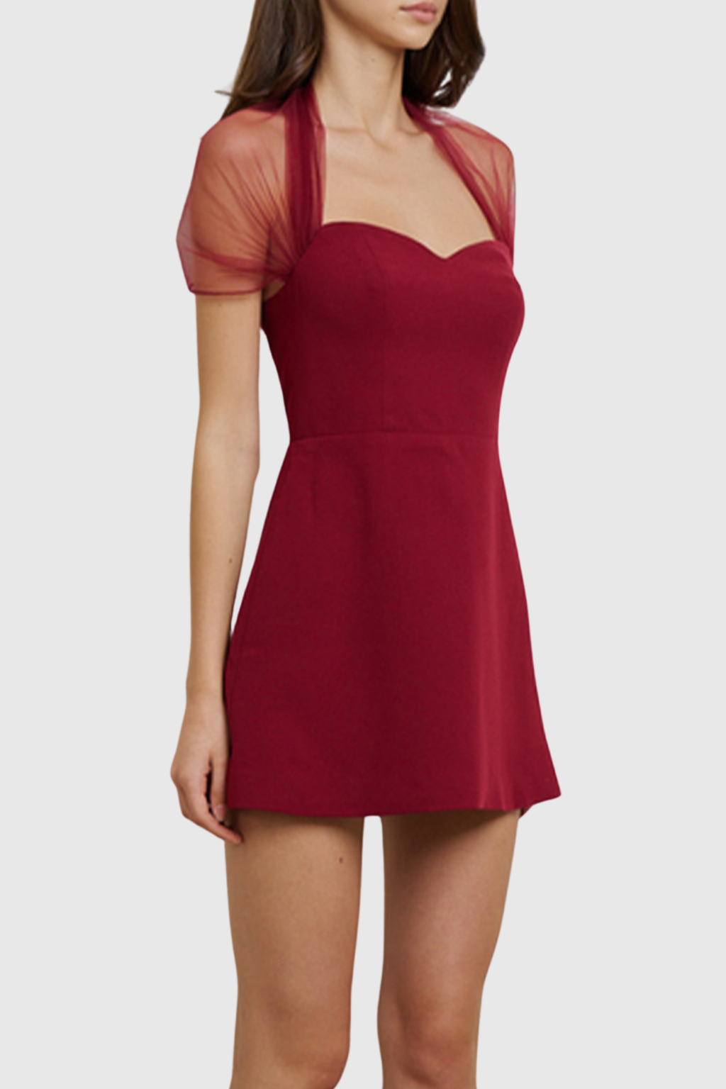 Flinta Meah Mini Dress - Red