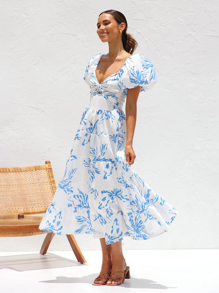 Tricia midi-dress