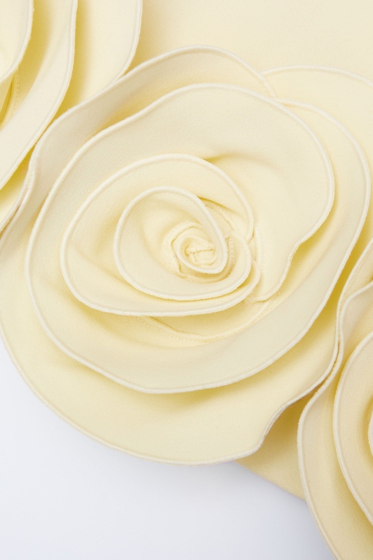Miamor Floral Appliqu¨¦ Mini Dress - Yellow