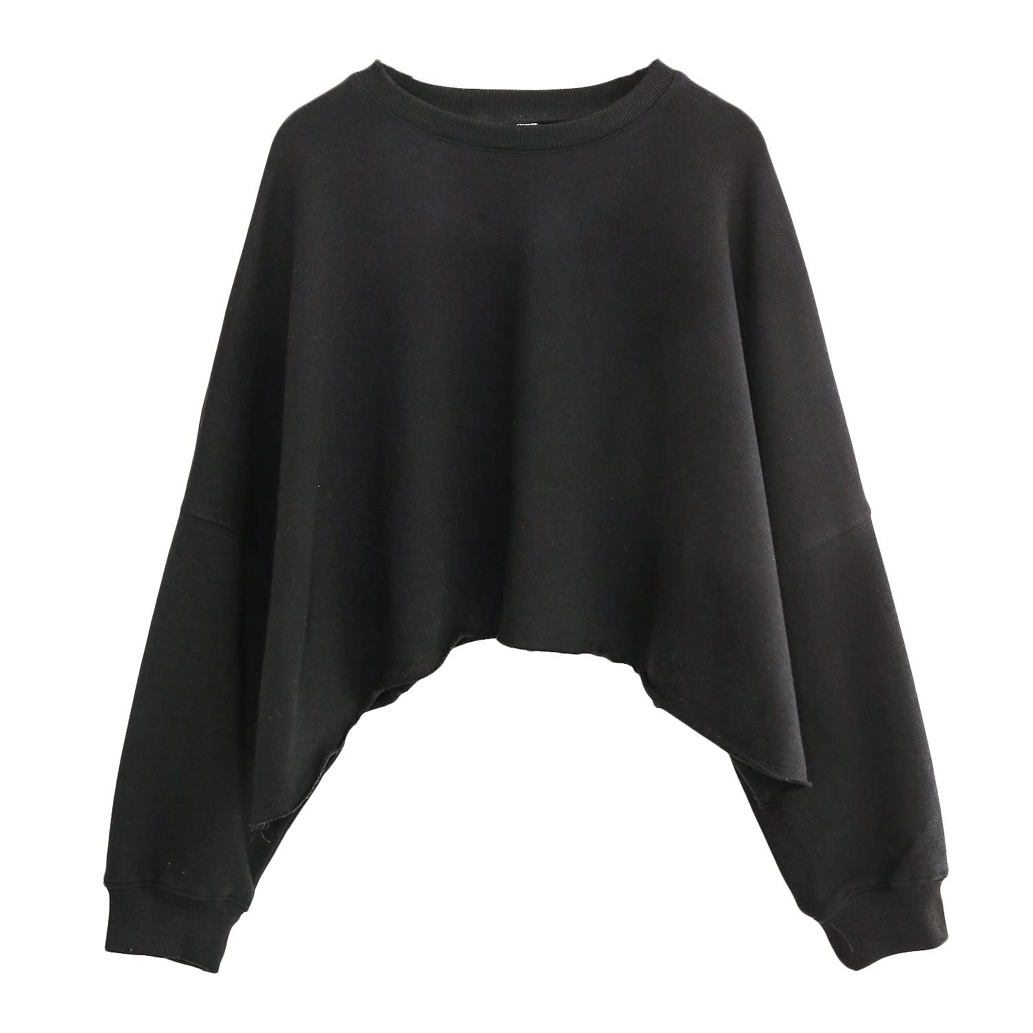 Short Sweatshirt Women Clothing Loose Fitting Cropped Slimming Fashionable Printed Street Sportswear Yoga Jacket Coat