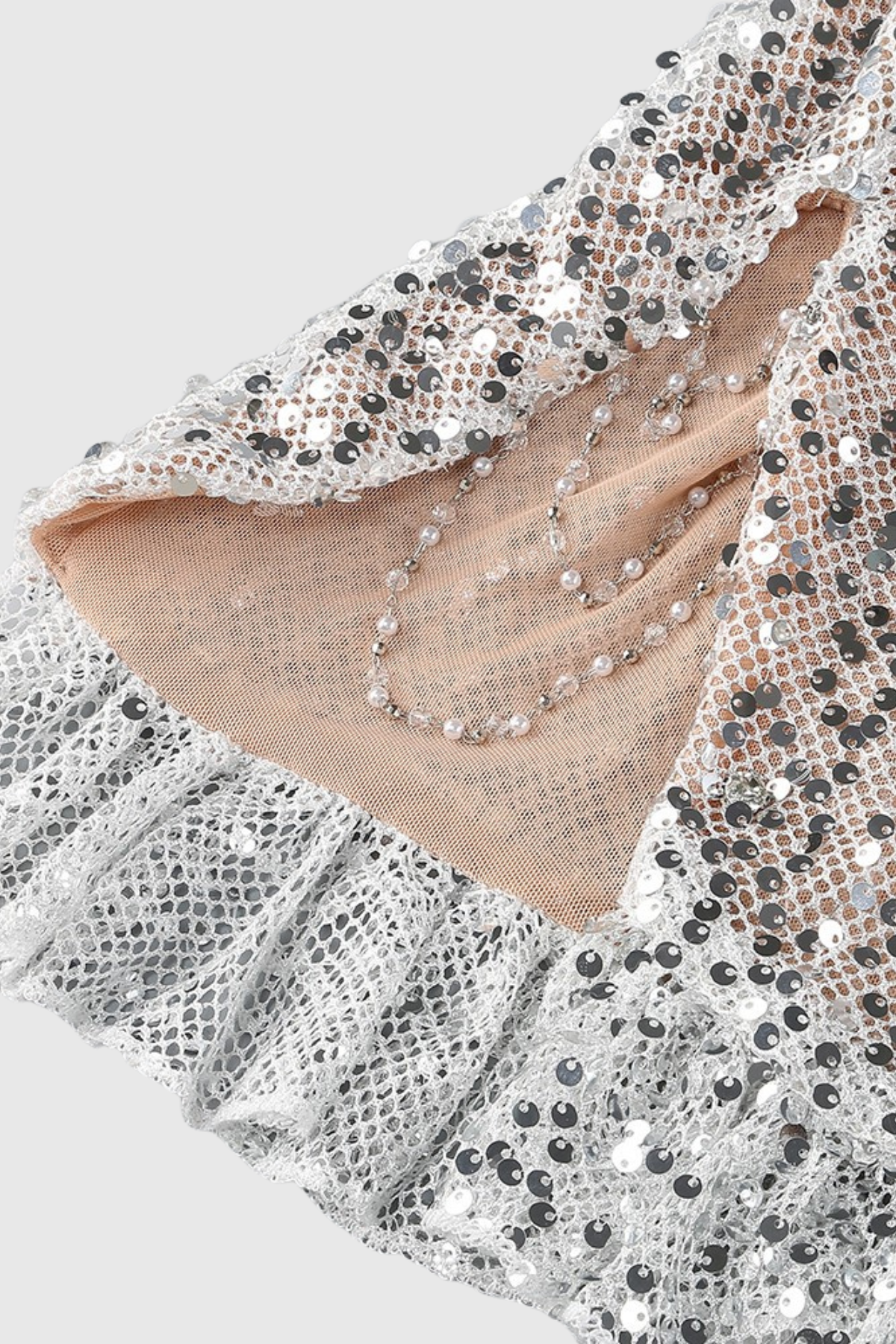 Oisin Sequin Corset Mini Dress